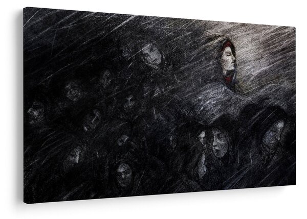 Slika - Tuga i odricanje (90x60 cm)