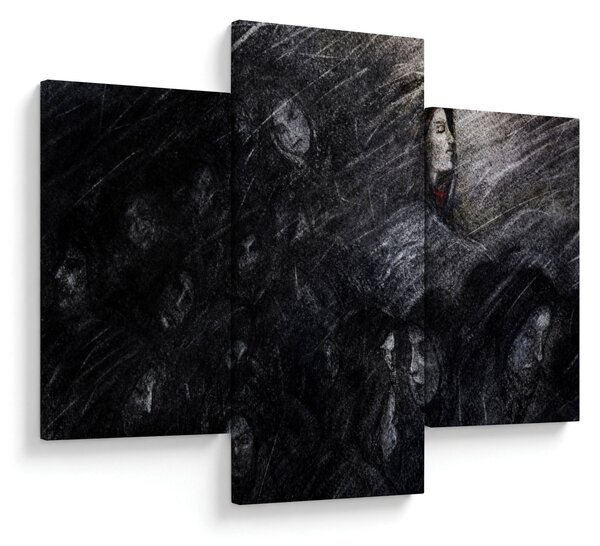 Slika - Tuga i odricanje (90x60 cm)