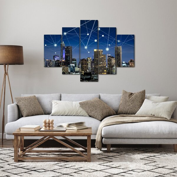 Slika - Noćni život velegrada (150x105 cm)