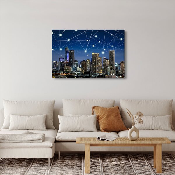 Slika - Noćni život velegrada (90x60 cm)