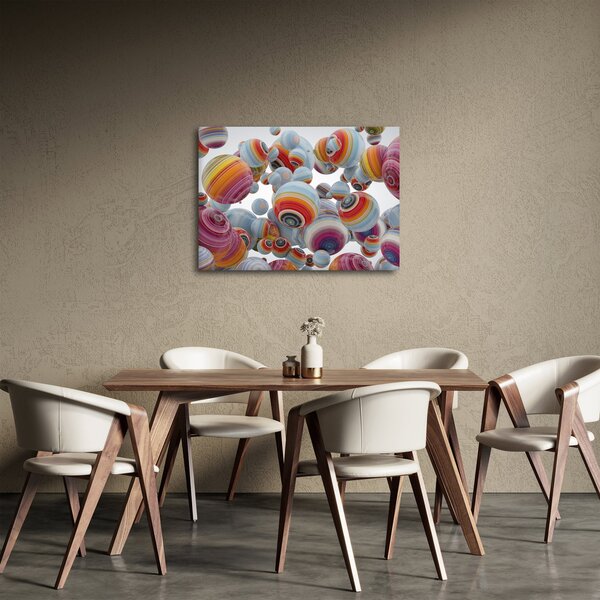 Slika oslikanih kugli (70x50 cm)