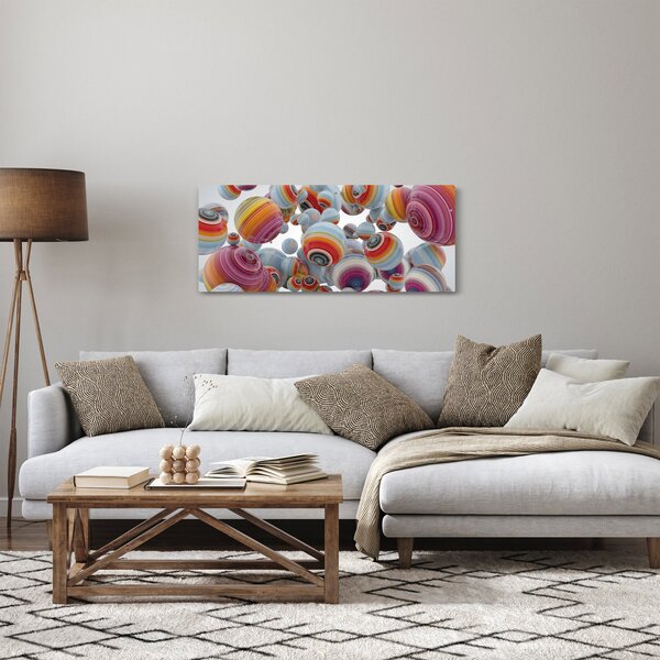 Slika oslikanih kugli (120x50 cm)