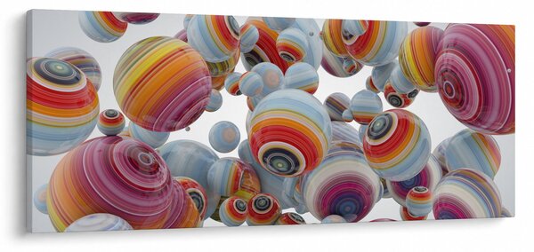 Slika oslikanih kugli (120x50 cm)
