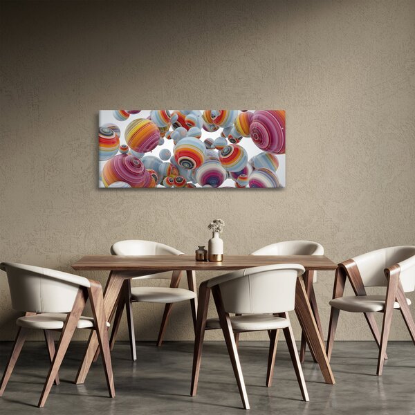 Slika oslikanih kugli (120x50 cm)