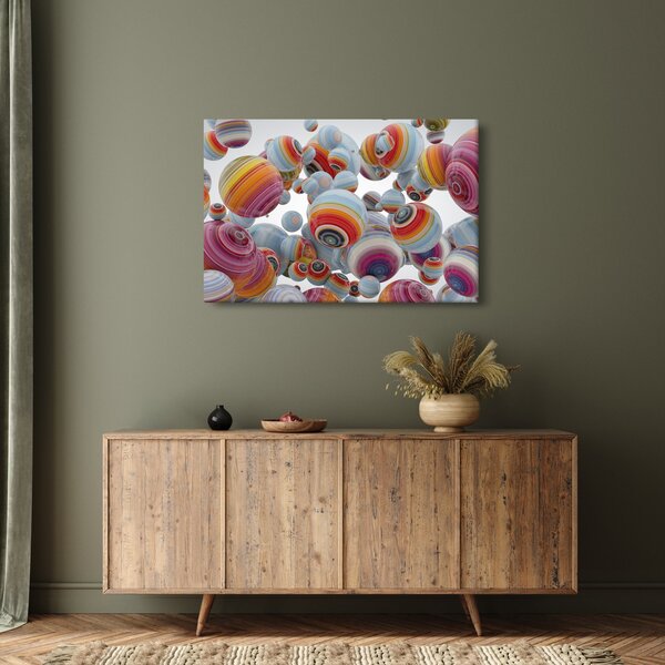 Slika oslikanih kugli (90x60 cm)
