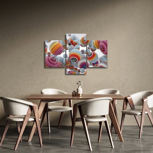 Slika oslikanih kugli (90x60 cm)