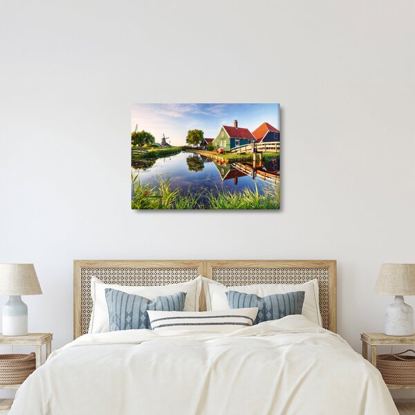 Slika nizozemskih vjetrenjača (70x50 cm)