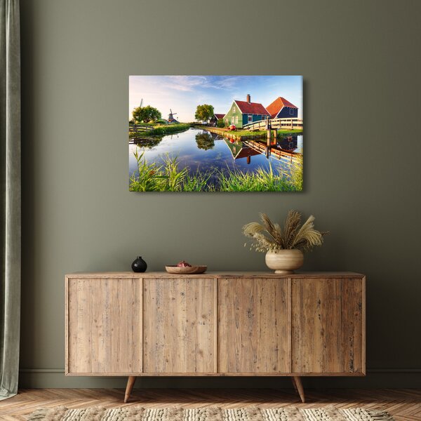 Slika nizozemskih vjetrenjača (90x60 cm)