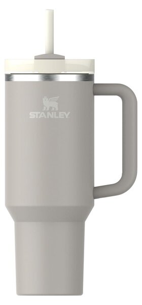 Svijetlo siva termosica od nehrđajućeg čelika sa slamkom 1,18 l Quencher H2.0 FlowState Tumbler Ash – Stanley