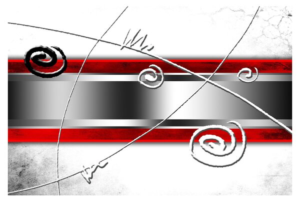 Apstraktna slika (90x60 cm)