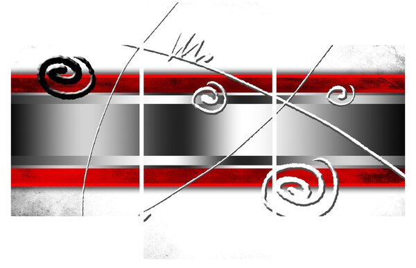 Apstraktna slika (90x60 cm)