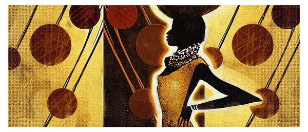 Slika drevne umjetničke slike (120x50 cm)
