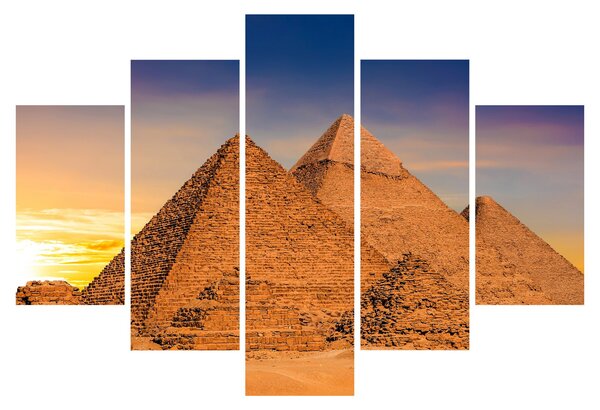 Slika - Egipatske piramide (150x105 cm)