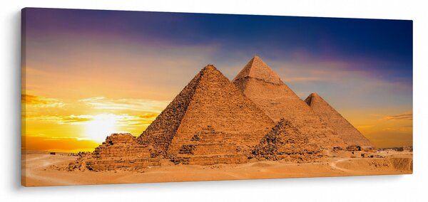 Slika - Egipatske piramide (120x50 cm)