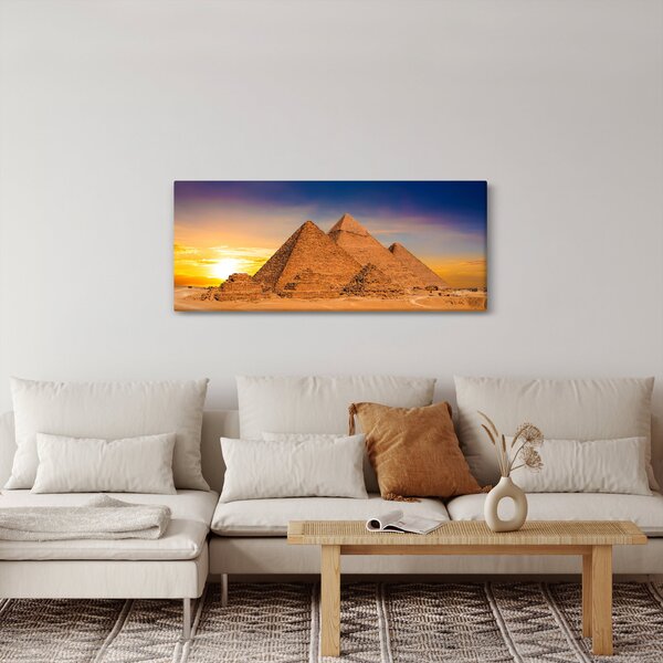 Slika - Egipatske piramide (120x50 cm)