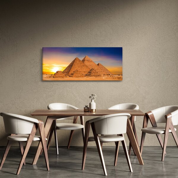 Slika - Egipatske piramide (120x50 cm)