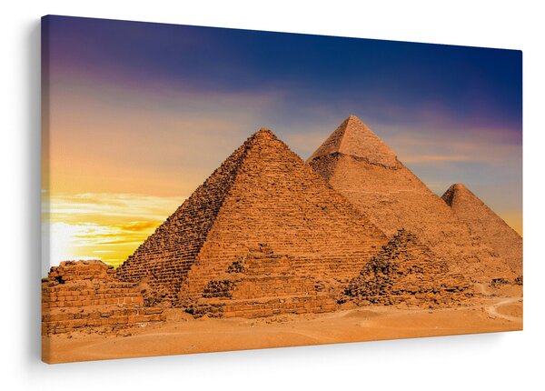 Slika - Egipatske piramide (90x60 cm)