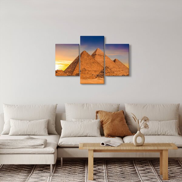 Slika - Egipatske piramide (90x60 cm)