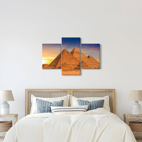 Slika - Egipatske piramide (90x60 cm)
