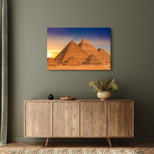 Slika - Egipatske piramide (90x60 cm)