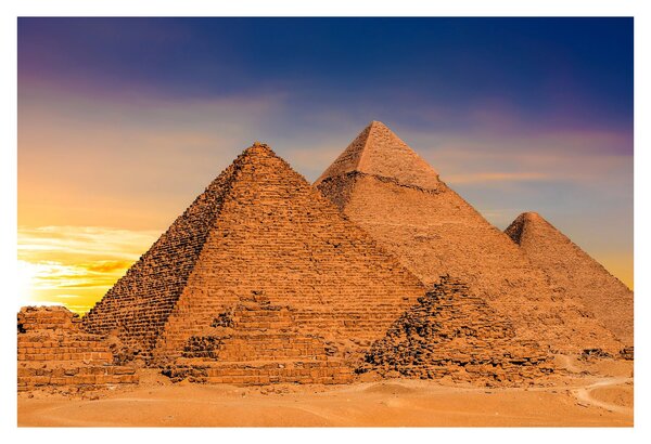 Slika - Egipatske piramide (90x60 cm)
