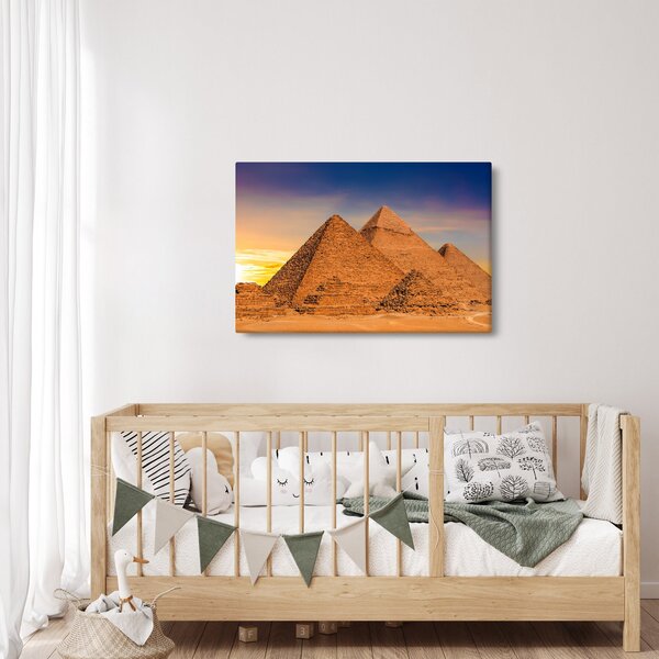 Slika - Egipatske piramide (90x60 cm)
