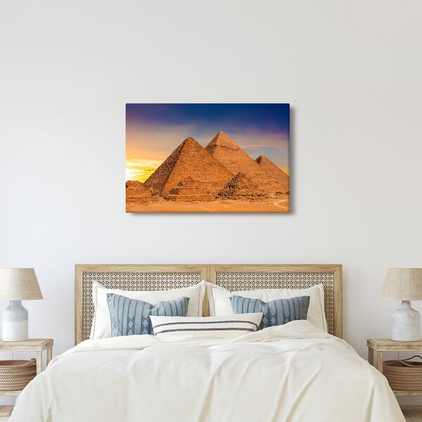 Slika - Egipatske piramide (90x60 cm)