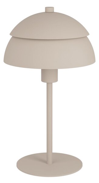 EGLO Stolna lampa Vittorito, pijesčno bež, metal, visina 34 cm, E14, Bež, Dnevni boravak/blagovaonica, Metal