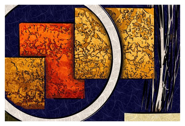 Slika apstrakcije (90x60 cm)