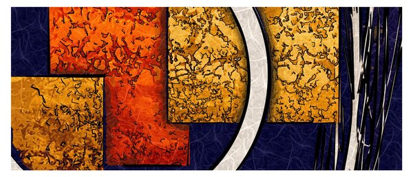 Slika apstrakcije (120x50 cm)