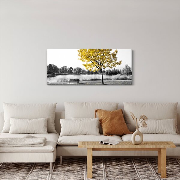 Slika - Odmor u parku (120x50 cm)