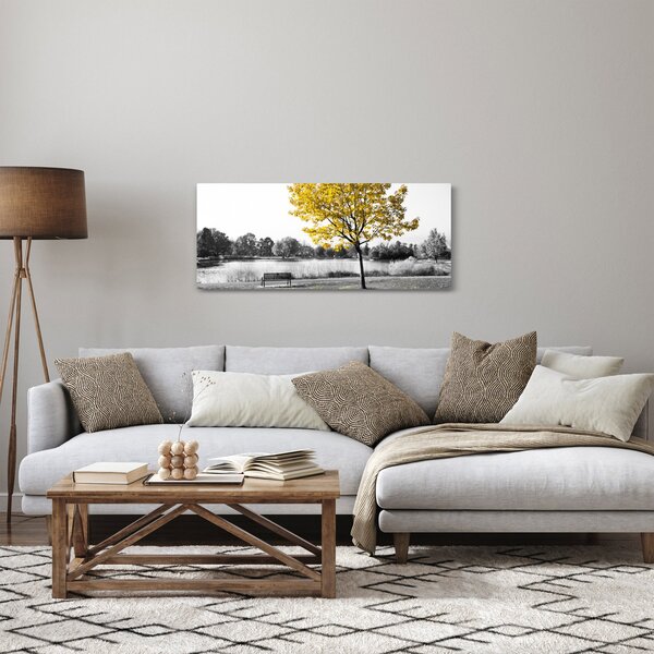 Slika - Odmor u parku (120x50 cm)