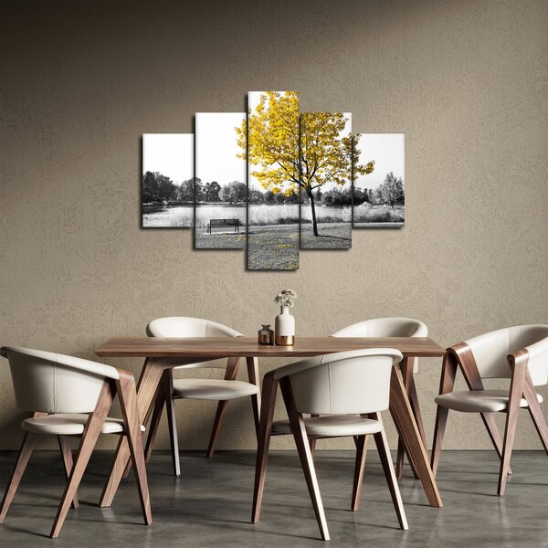 Slika - Odmor u parku (150x105 cm)