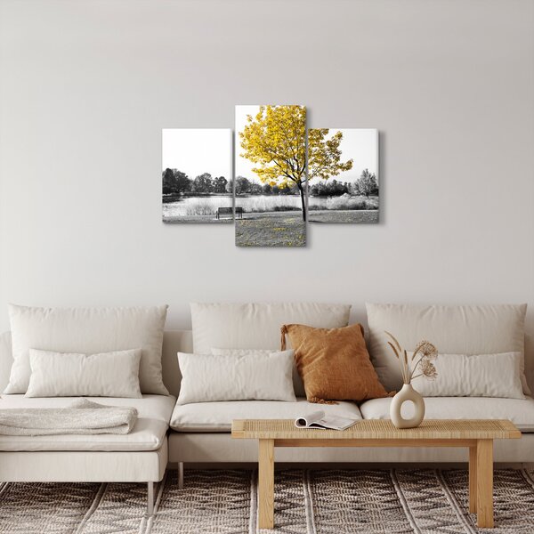 Slika - Odmor u parku (90x60 cm)
