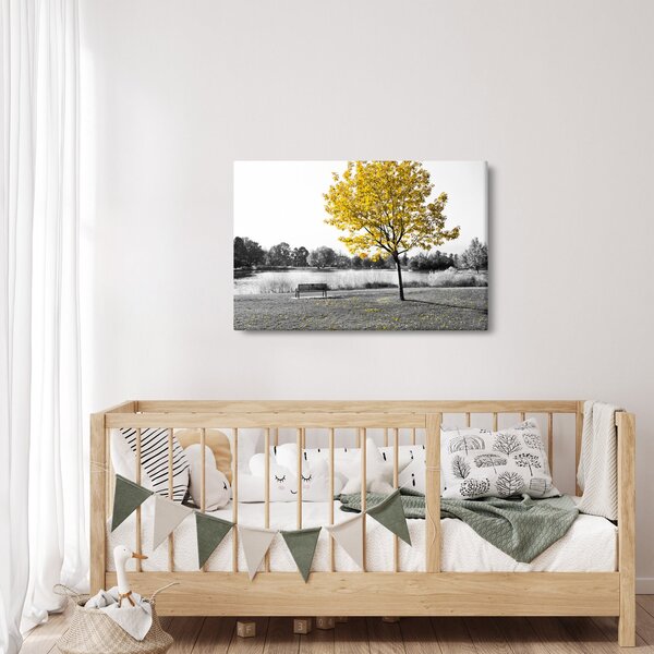 Slika - Odmor u parku (90x60 cm)
