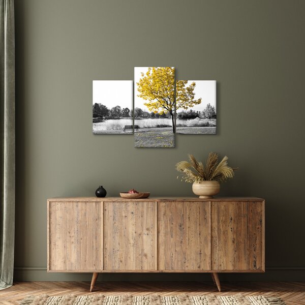 Slika - Odmor u parku (90x60 cm)