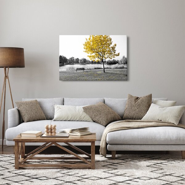 Slika - Odmor u parku (90x60 cm)
