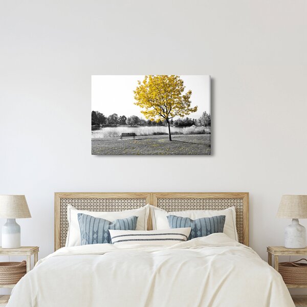 Slika - Odmor u parku (90x60 cm)