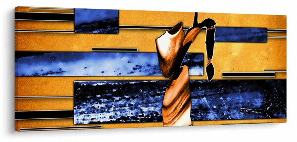 Slika apstraktne slike (120x50 cm)