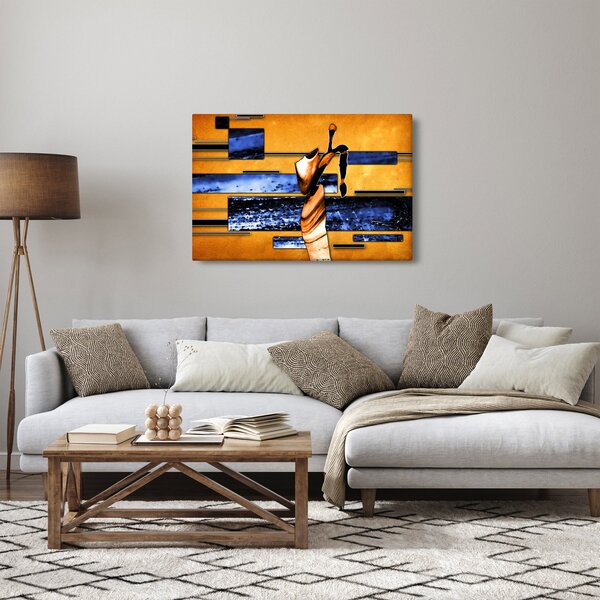 Slika apstraktne slike (90x60 cm)