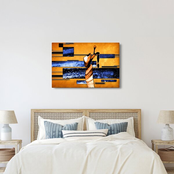 Slika apstraktne slike (90x60 cm)