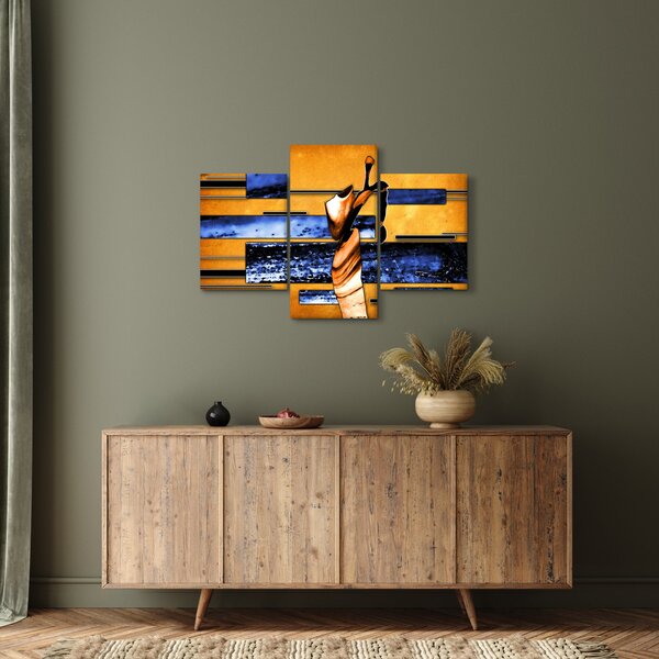Slika apstraktne slike (90x60 cm)