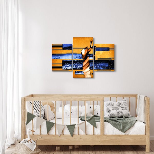 Slika apstraktne slike (90x60 cm)