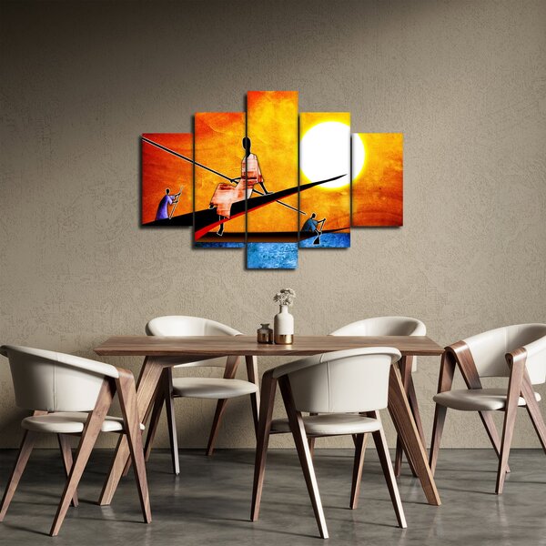 Slika drevne antičke slike (150x105 cm)