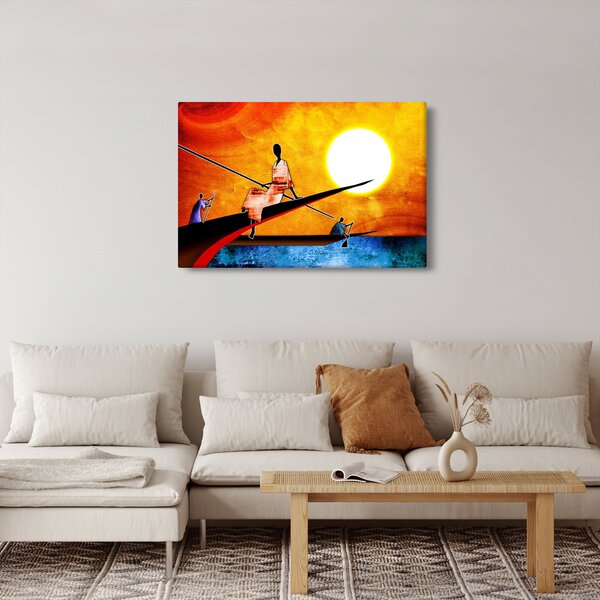 Slika drevne antičke slike (90x60 cm)