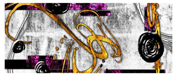 Slika apstrakcije (120x50 cm)