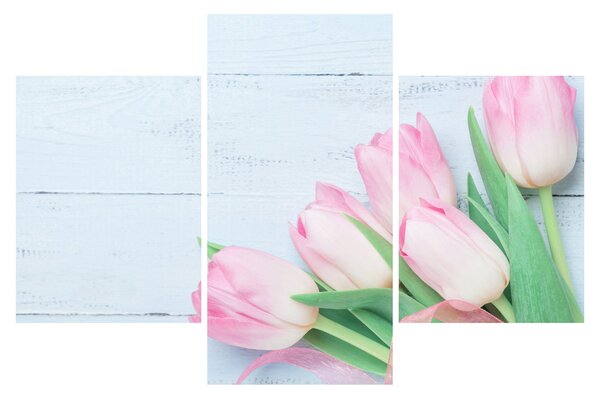 Slika - Buket tulipana (90x60 cm)
