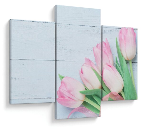 Slika - Buket tulipana (90x60 cm)