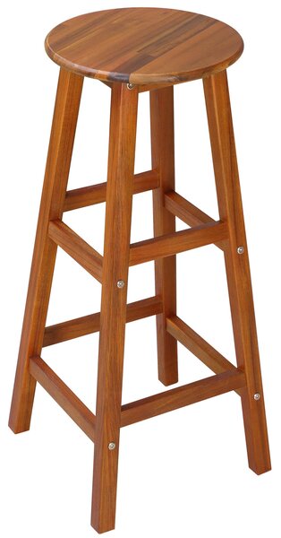 Barske stolice OSLO, 2 kom, 34x76 cm, prirodna smeđa Casaria
