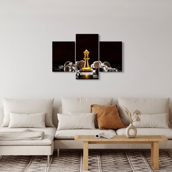 Slika - Šahovske figure (90x60 cm)